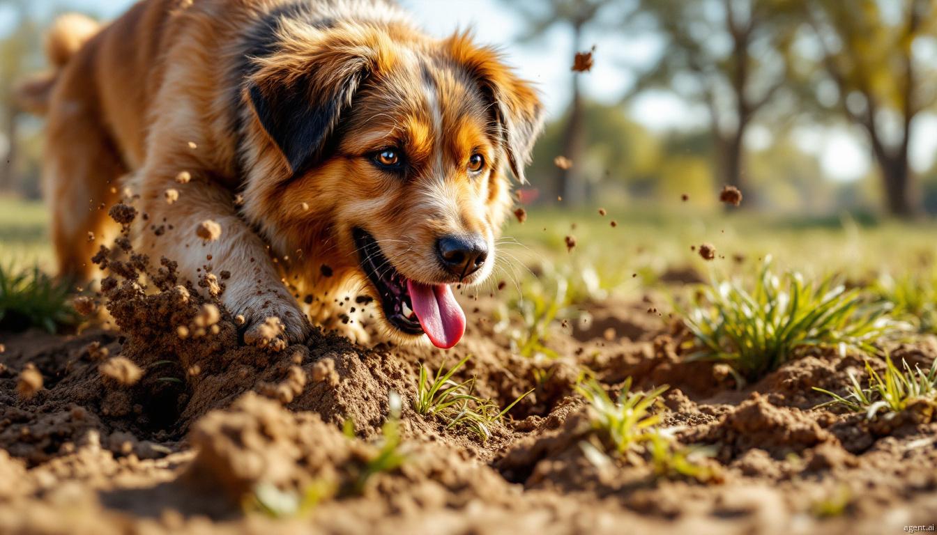 Warum gräbt mein Hund Löcher